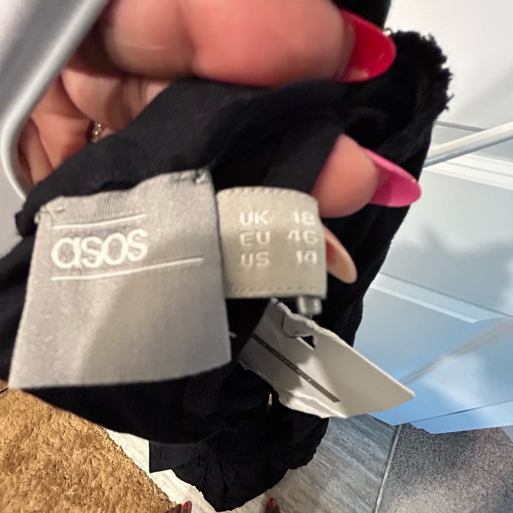 ASOS Sheer backless coverup